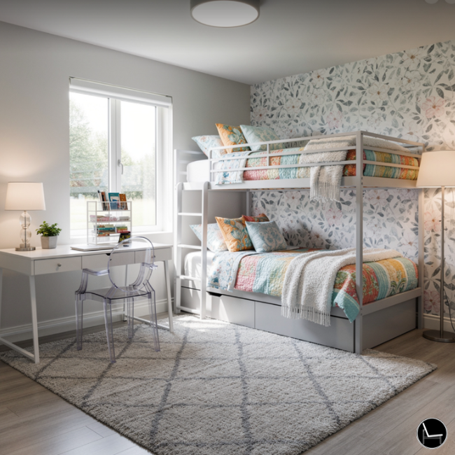 dorm room lighting guide showing table lamp desk lamp and floor lamp placement
