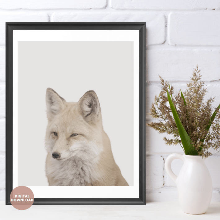 Fox Art Print - the decorholic