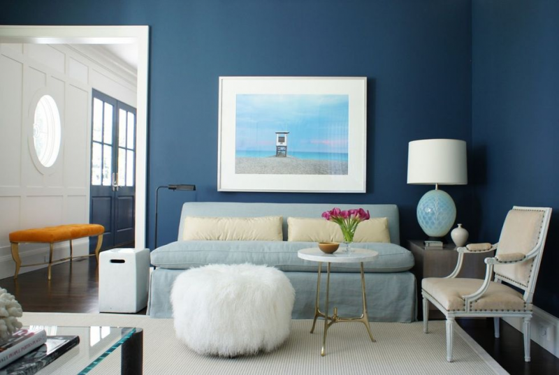 liivng room with a small sofa showing the sofa's spring types
