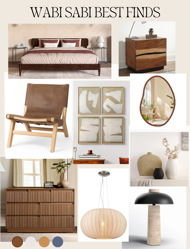 Wabi Sabi Bedroom home decor best finds