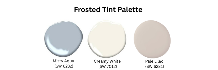 Sherwin-Williams best forsted tint palette for 2025-2026