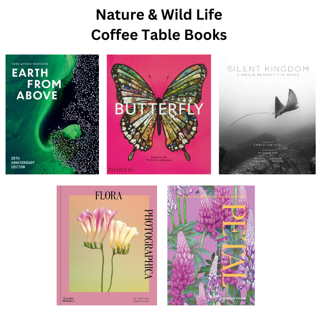 nature and wild life coffee table books to buy