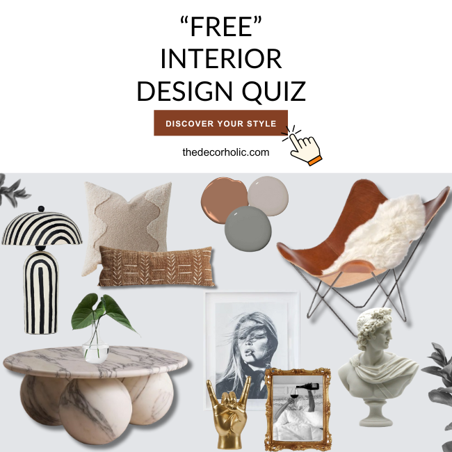 Interior design style quiz