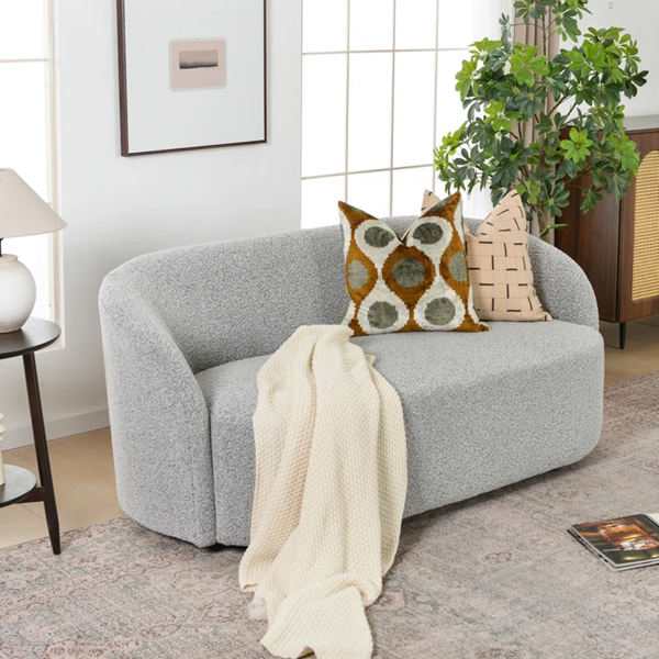 boucle-grey-modern-sofa-for-small-spaces