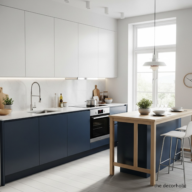 how to properly light a small kitchen