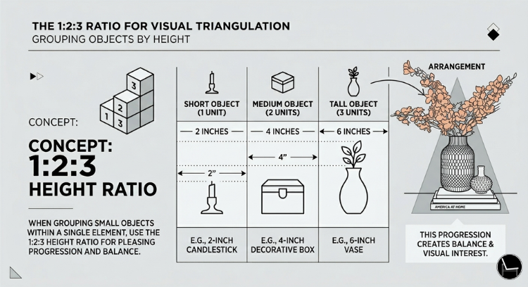 The 1:2:3 Ratio for Visual Triangulation