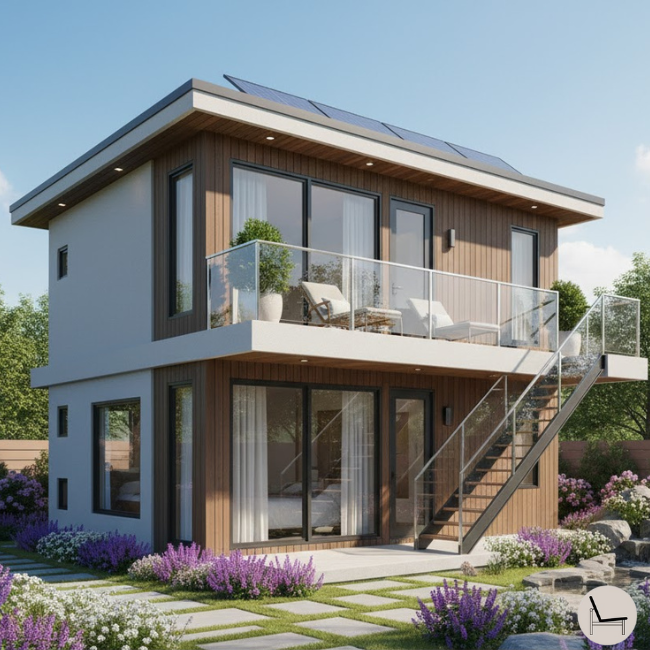 amazon tiny home with two stories