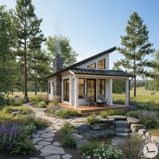 farmhouse style amazon tiny home