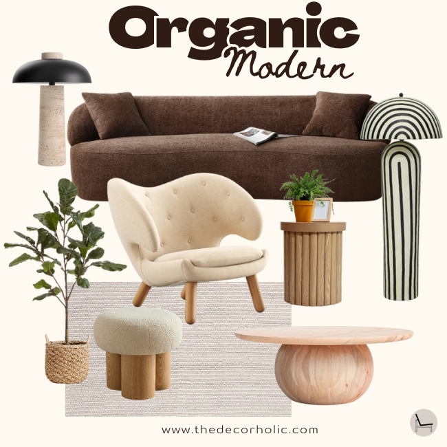 organic modern home with all the furniture essentials