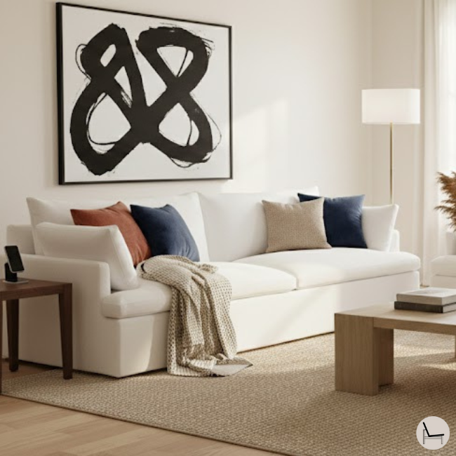 how to choose a RH cloud couch for the perfect fit in your living room