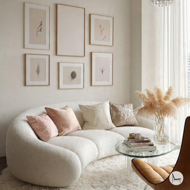 modern rental-friendly wall art decor ideas