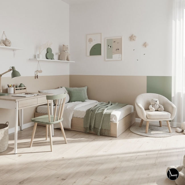 kids bedroom layout setup ideas