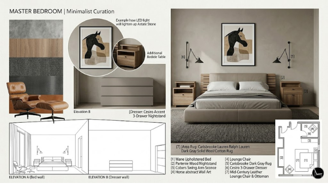 men’s minimalist bedroom blueprint