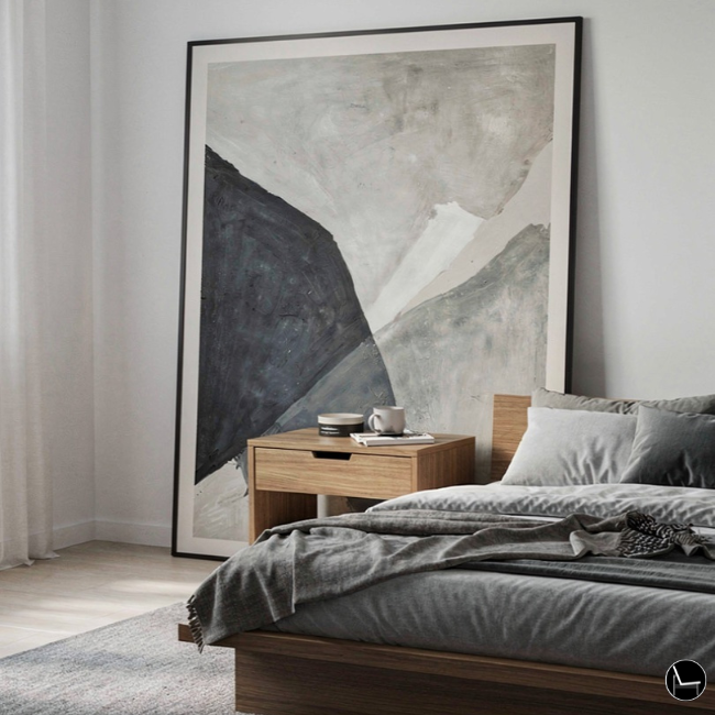 men's minimalist bedroom renter's ideas and tips