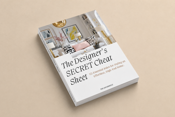 the designer's cheat sheet mockup