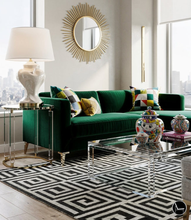 Studio apartment accessories upcoming trends 2026 — tactile textures, warm metal accents, curved organic forms, and identity-first decorating for renters