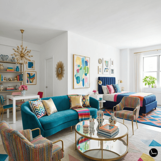 how to decorate a one-room apartment